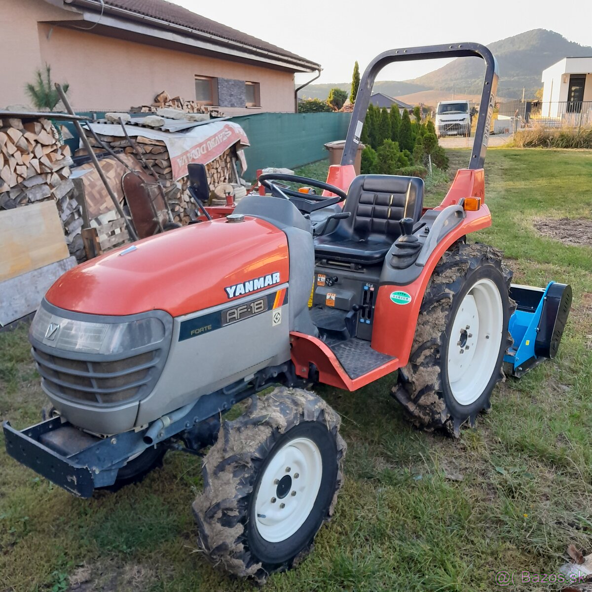 Zakladanie trávnika,Mulčovanie, úprava pôdy,kosenie, oranie,