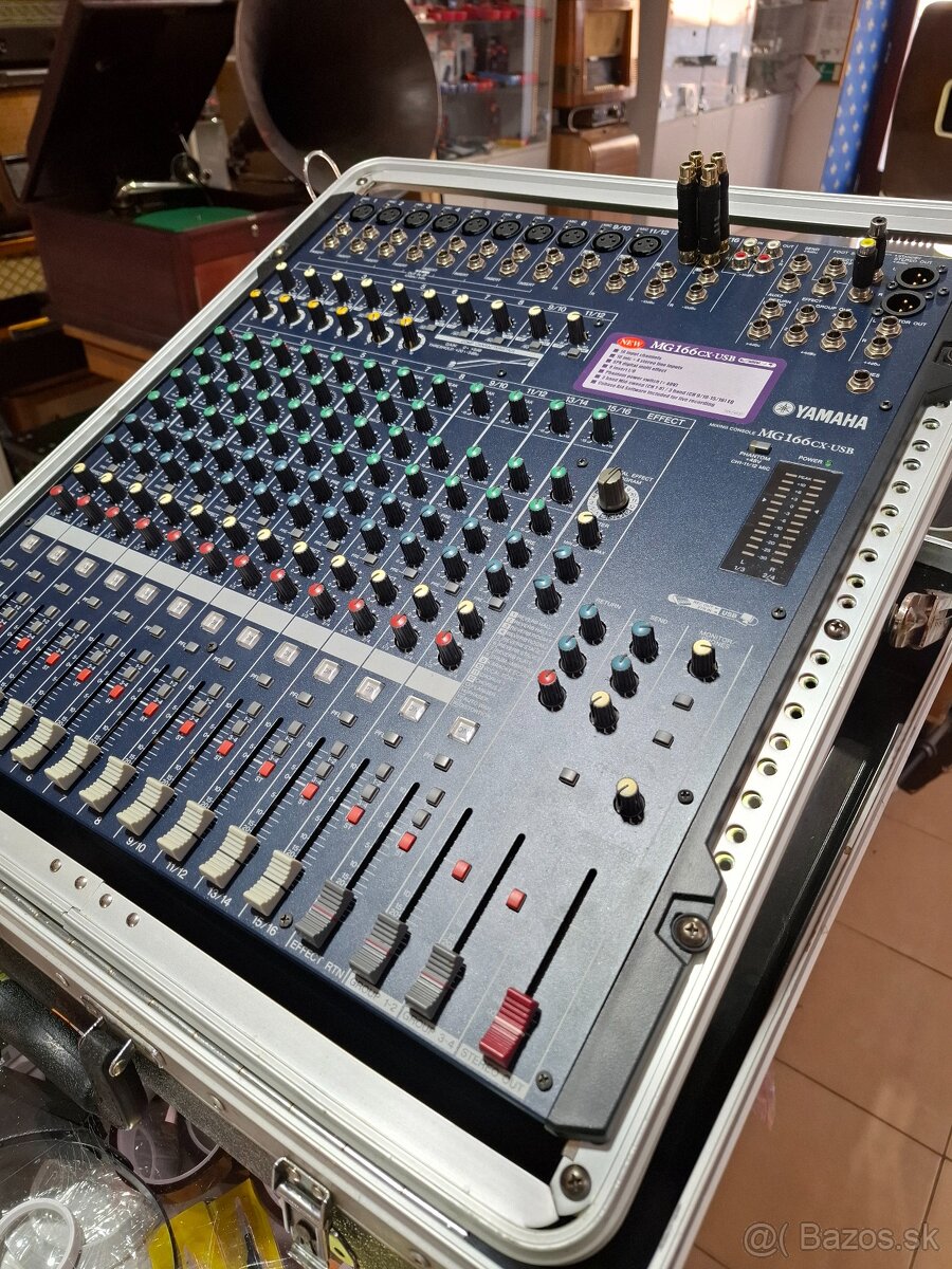 Predám mixpult Yamaha MG166C - USB