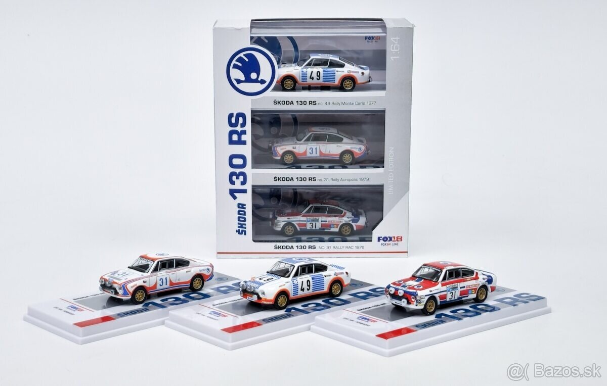 Škoda 130 RS set 1:64 FOX18