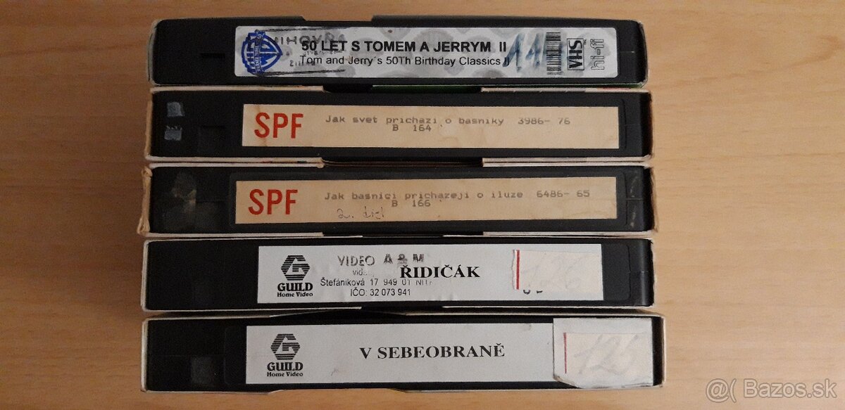 VHS kazety