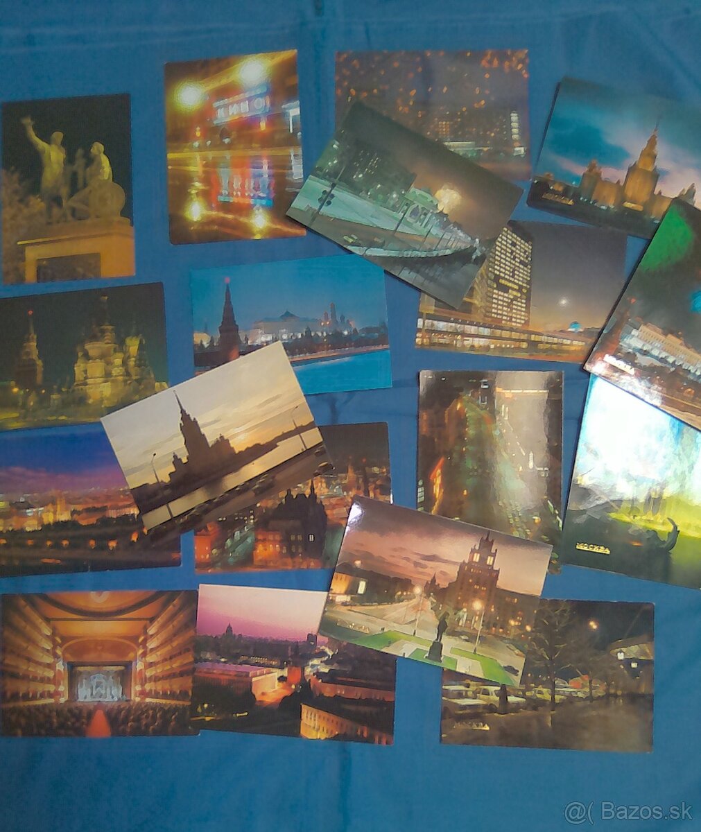 Moskva pohľadnice
