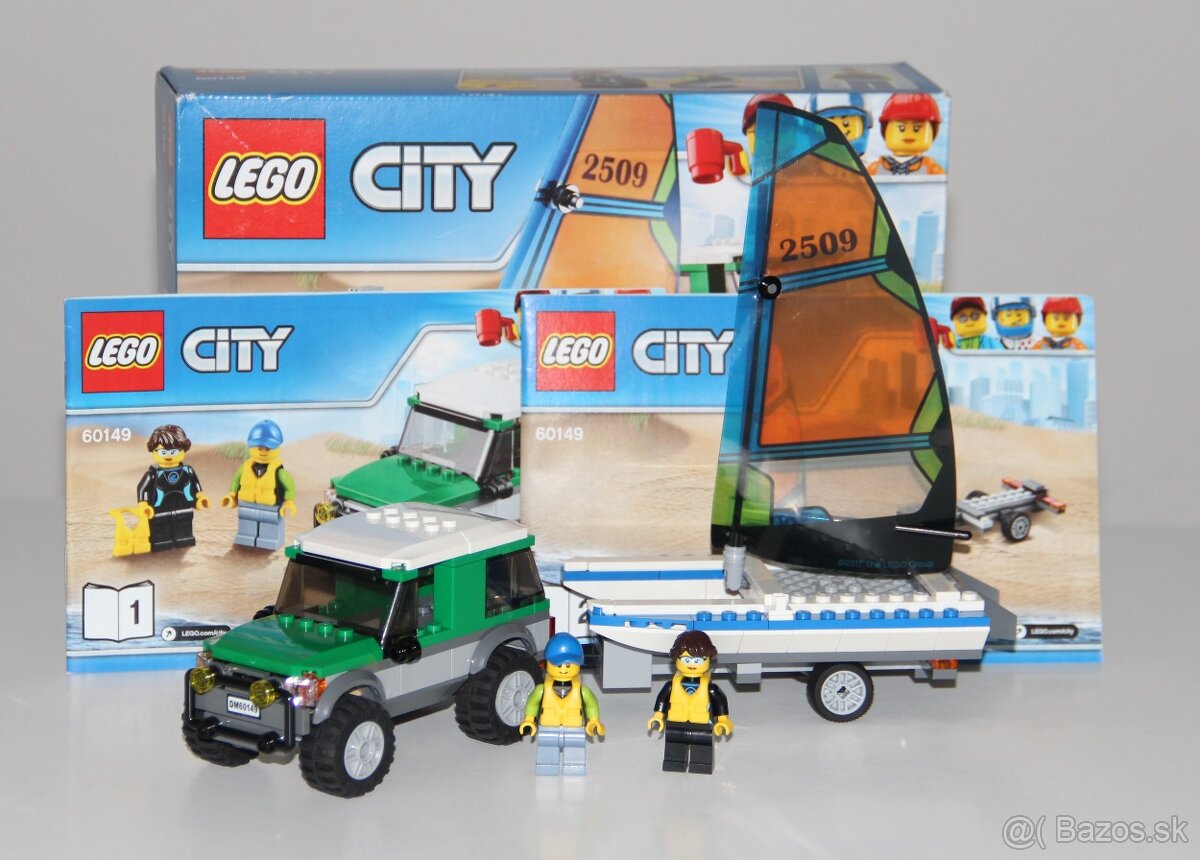 Lego City 60149 - 4x4 s katamaránom