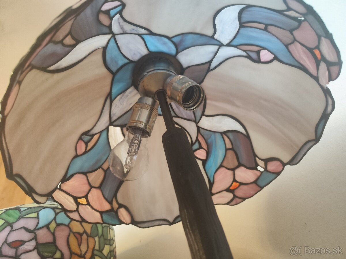 Tiffany vitrážové lampy