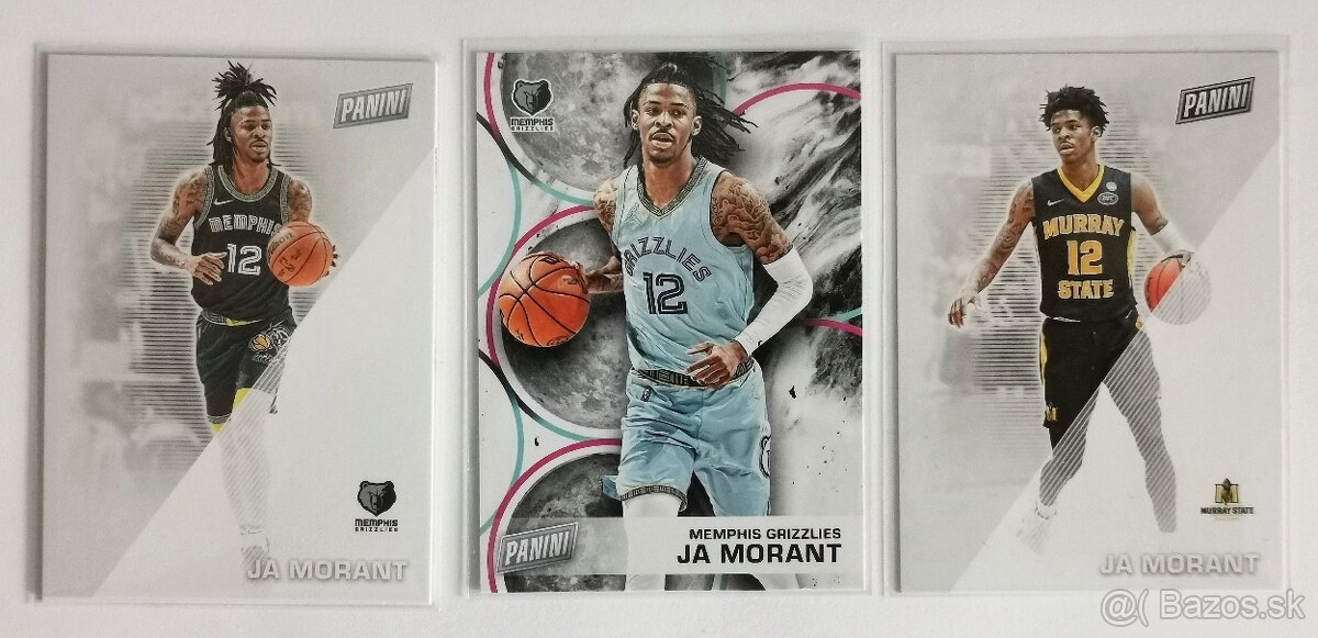 Kartičky NBA - Ja Morant (23 kariet)