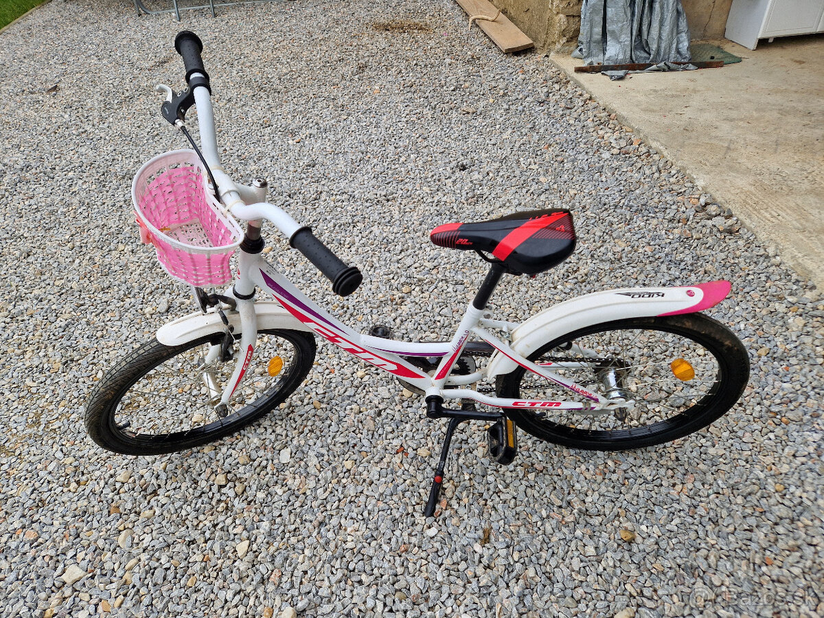 dievčenský bicykel 20
