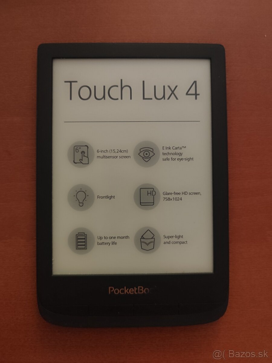 PocketBook 627 Touch Lux 4 Obsidian black