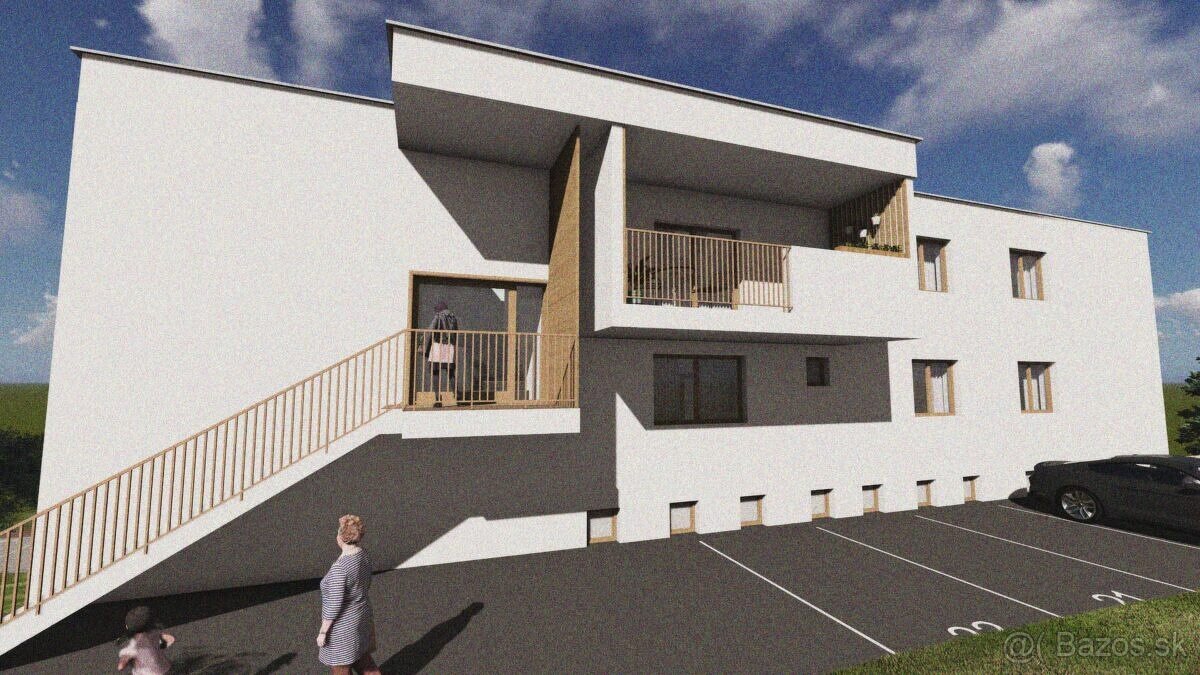 Apartmán s terasou v novostavbe na Zemplínskej šírave