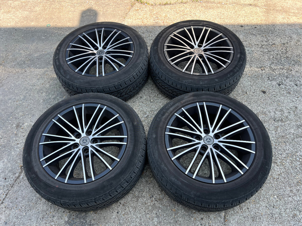kolesá Mercedes + pneu 225/55 R17 + možnosť dovozu