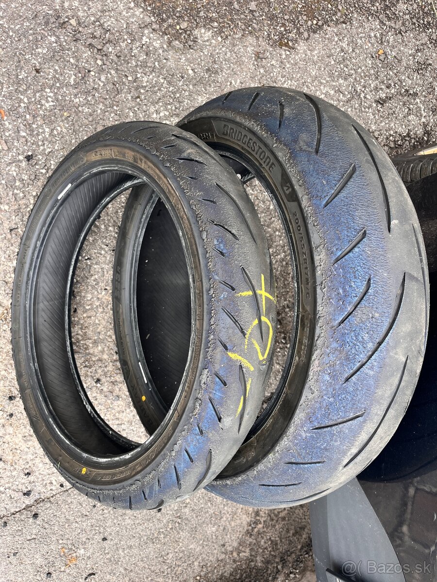 Sada Pneu Bridgestone Battlax Hypersport S23F/R