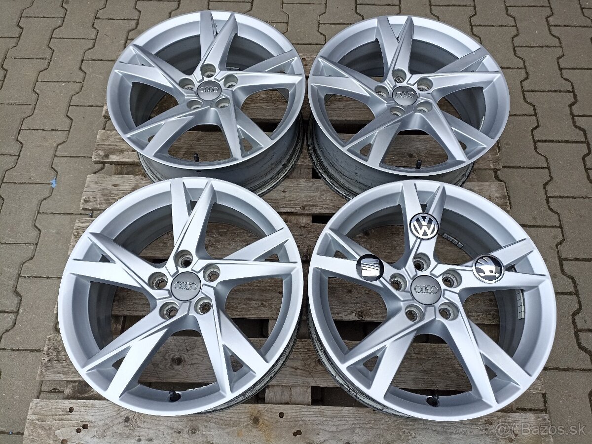 Originál alu disky Audi, Seat, Škoda, VW R17 5x112 ET43