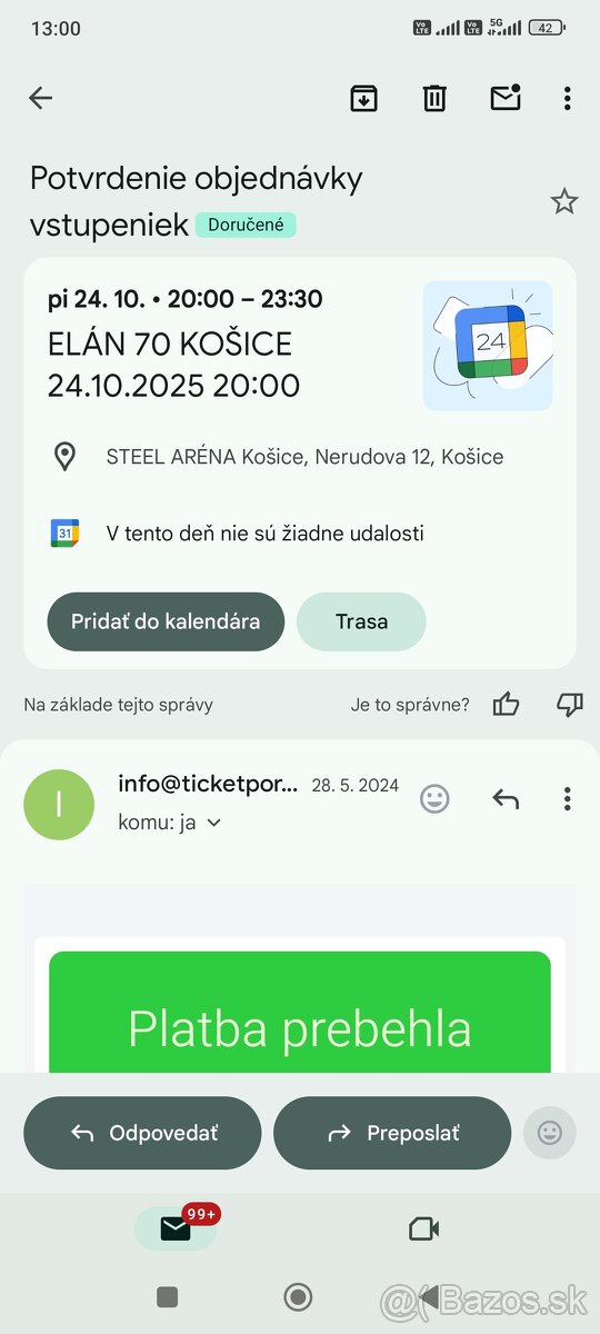 Elán - Košice 24.10.2025