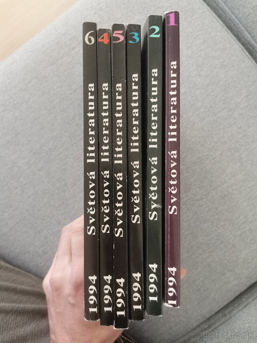 Svetová literatúra ročník 1994 komplet