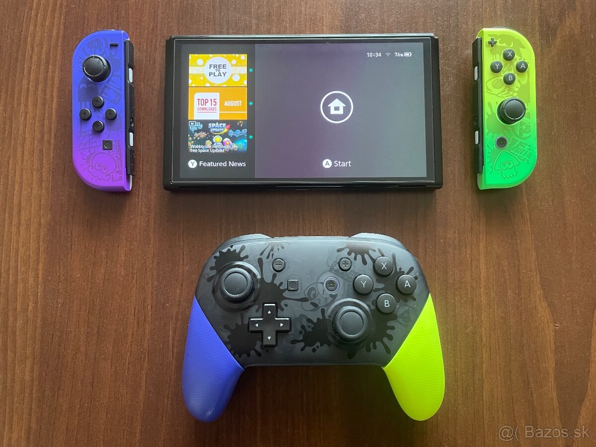 Nintendo Switch OLED Splatoon 3 Edition
