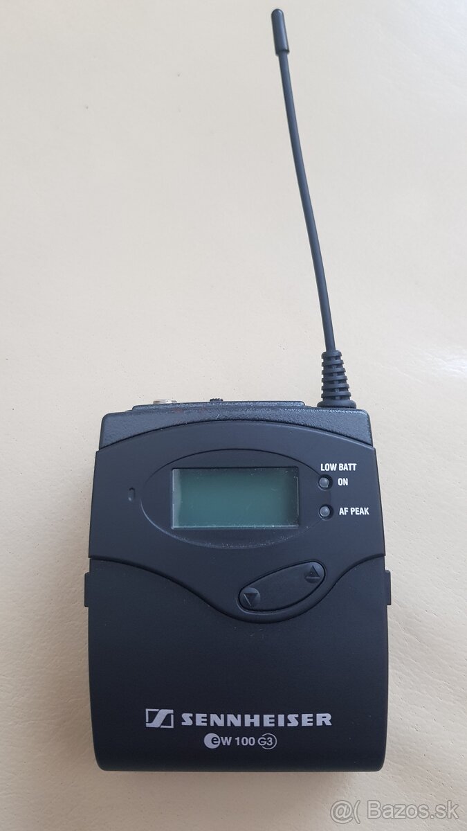 Bodypack  vysielač  Sennheiser SK100 G3 range B