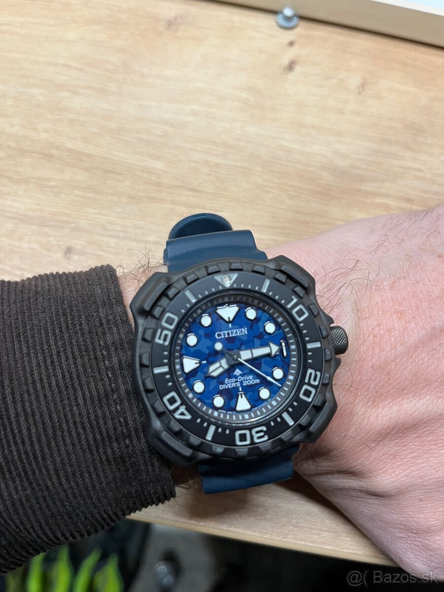 Citizen Eco-Drive Diver 200m – nové, titánové, nenosené