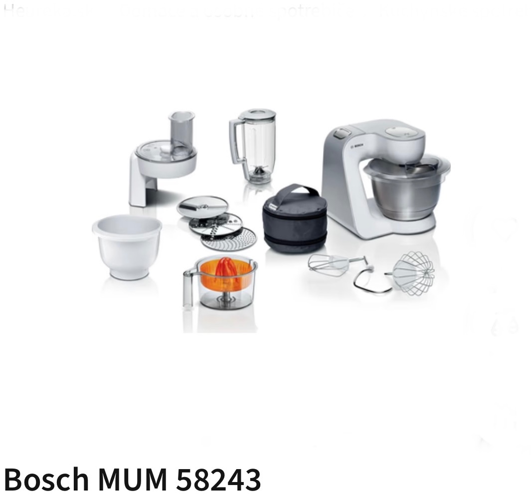 Bosch MUM 58243 1000W kuchynský robot