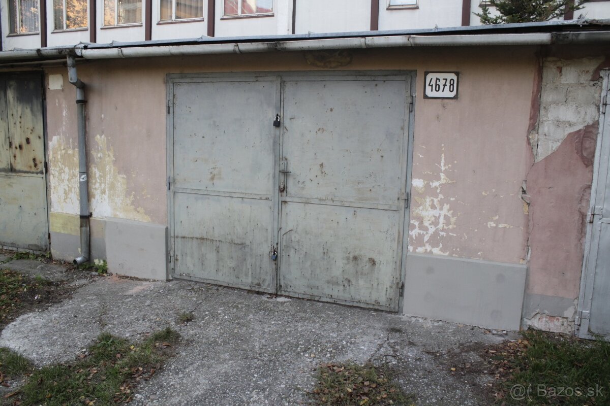 Prenajmem garáž v Trnave, ulica A.Hlinku