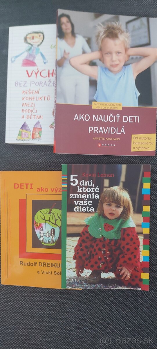 Predám knihy o výchove - TOP STAV
