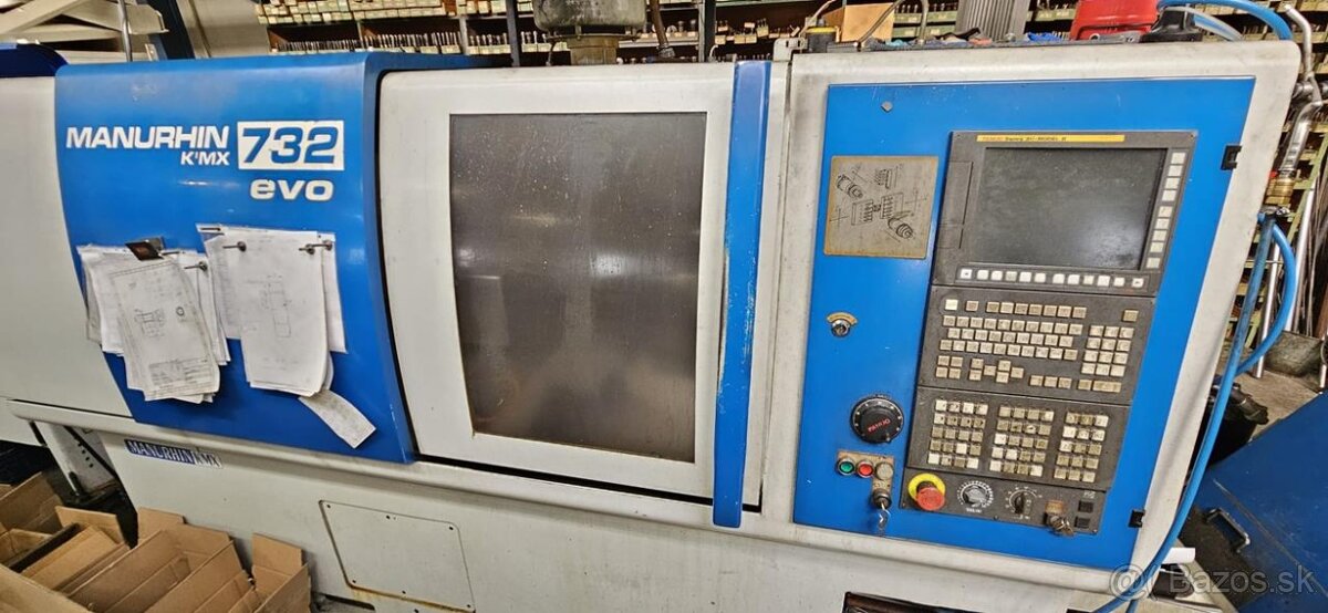 Soustružnický automat MANURHIN KMX 732 evo (8328)