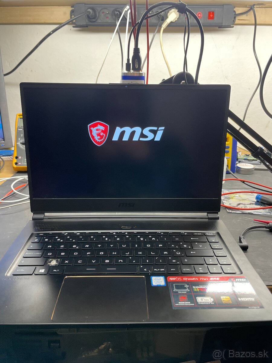 MSI GS65 Stealth Thin 8RE-043BE – Na diely / Opravu