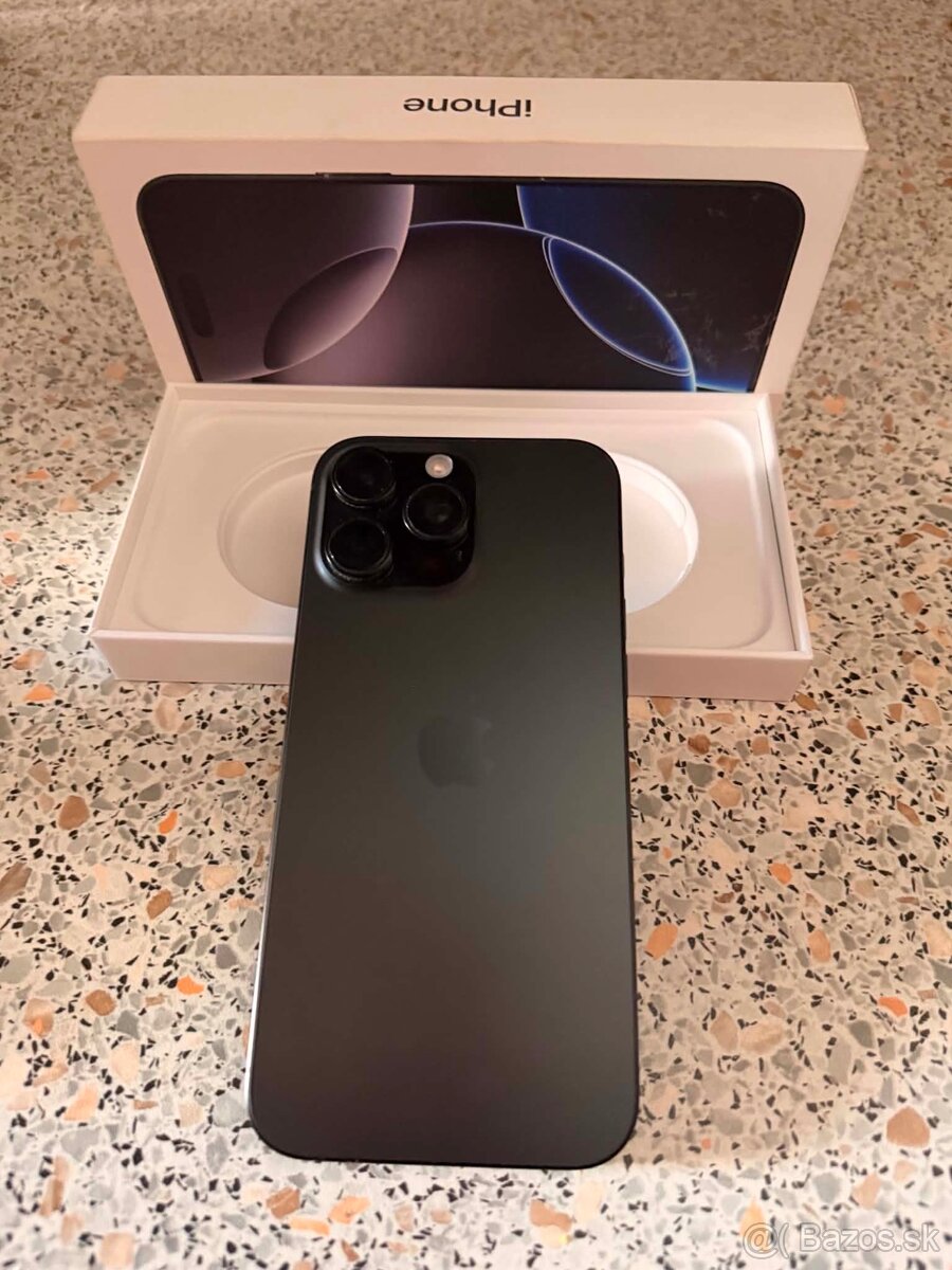 Predám iphone 16 pro max 256gb
