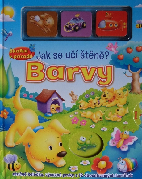 Jak se učí štěně ? Barvy - leporelo