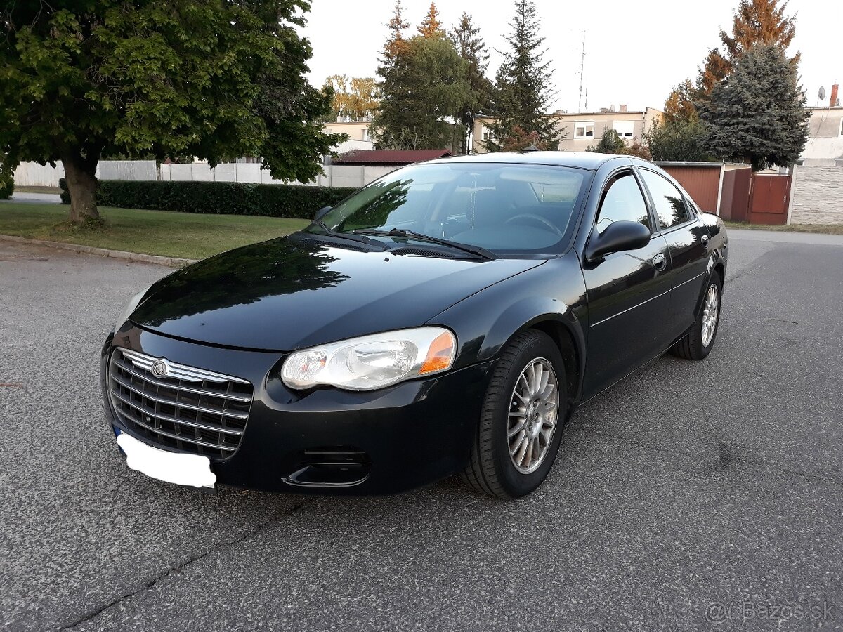 Predám Chrysler Sebring LX 2.4. Benzín+LPG 112 kw rok 2005