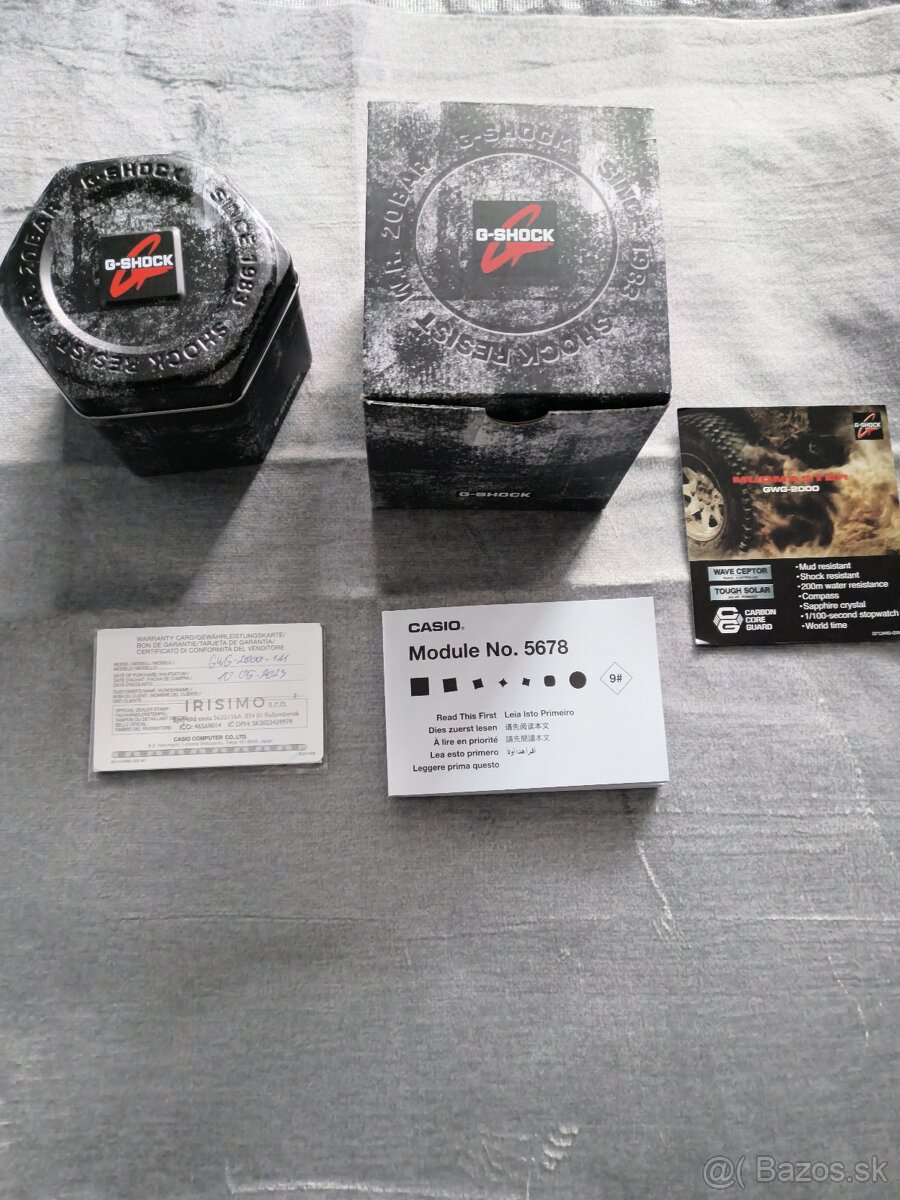 CASIO G-SHOCK Mudmaster GWG-2000-1A1