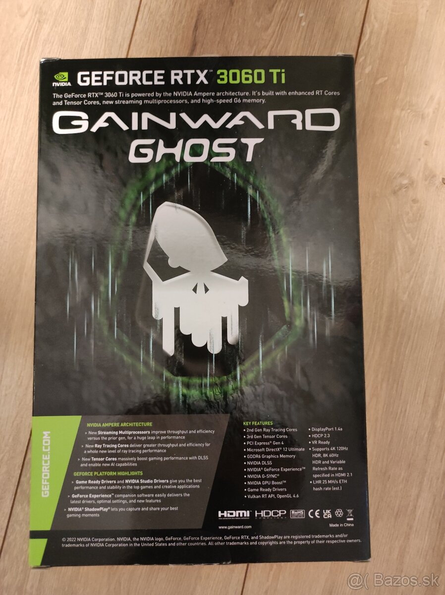 Grafická karta RTX 3060 Ti Gainward