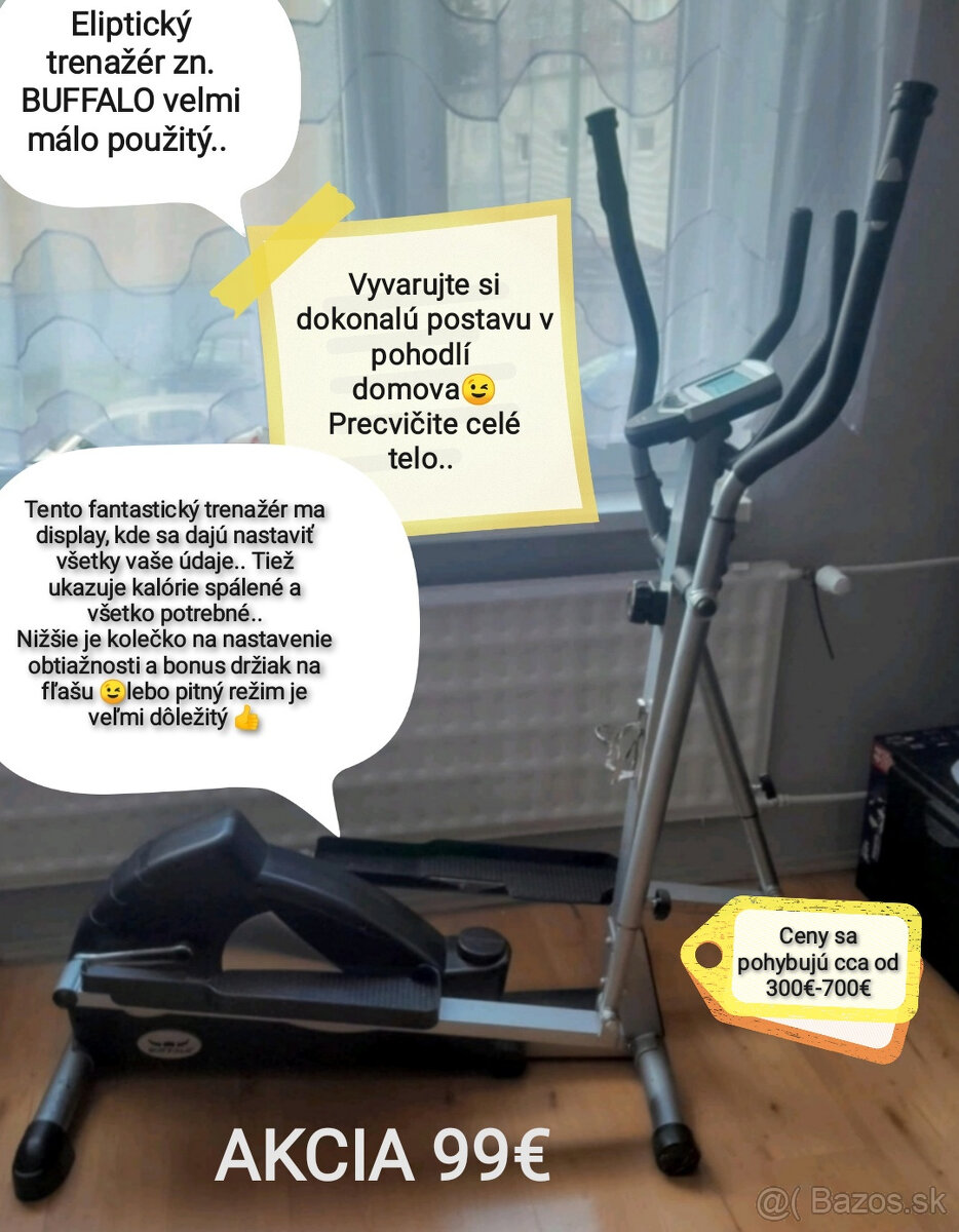 Eliptický trenažér zn.Buffalo