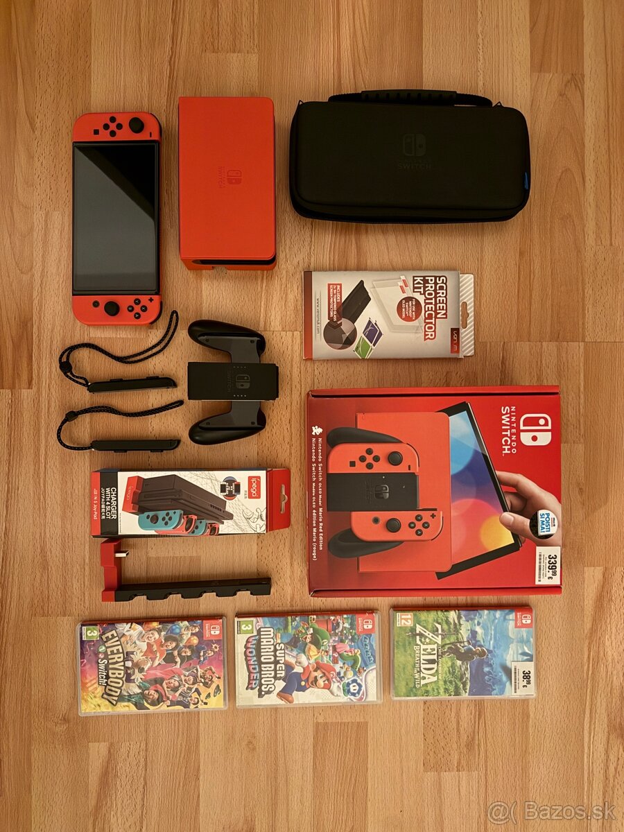 Nintendo Switch OLED Model Mario Red Edition