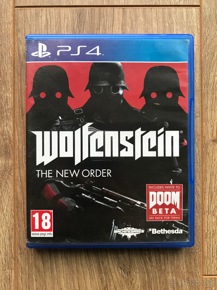 Wolfenstein The New Order Playstation 4