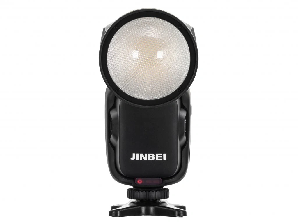 Jinbei HD2 MAX multibrandový externí blesk s kruhovou hlavou