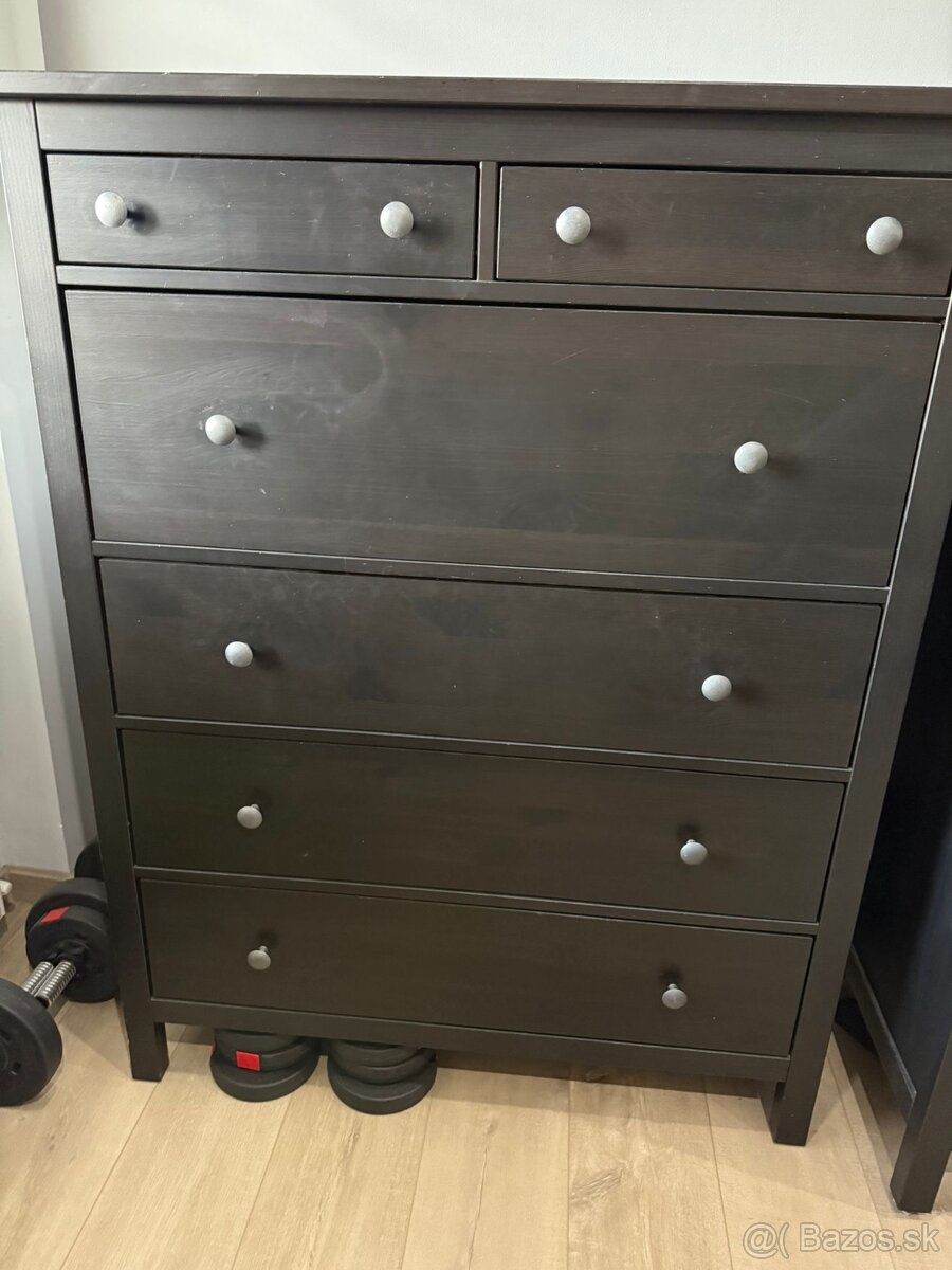 KOMODA IKEA HEMNES CIERNA