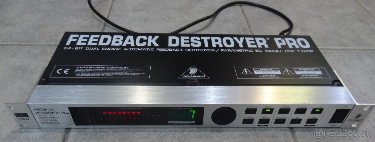 Behringer Feedback Destroyer DSP1100 Pro