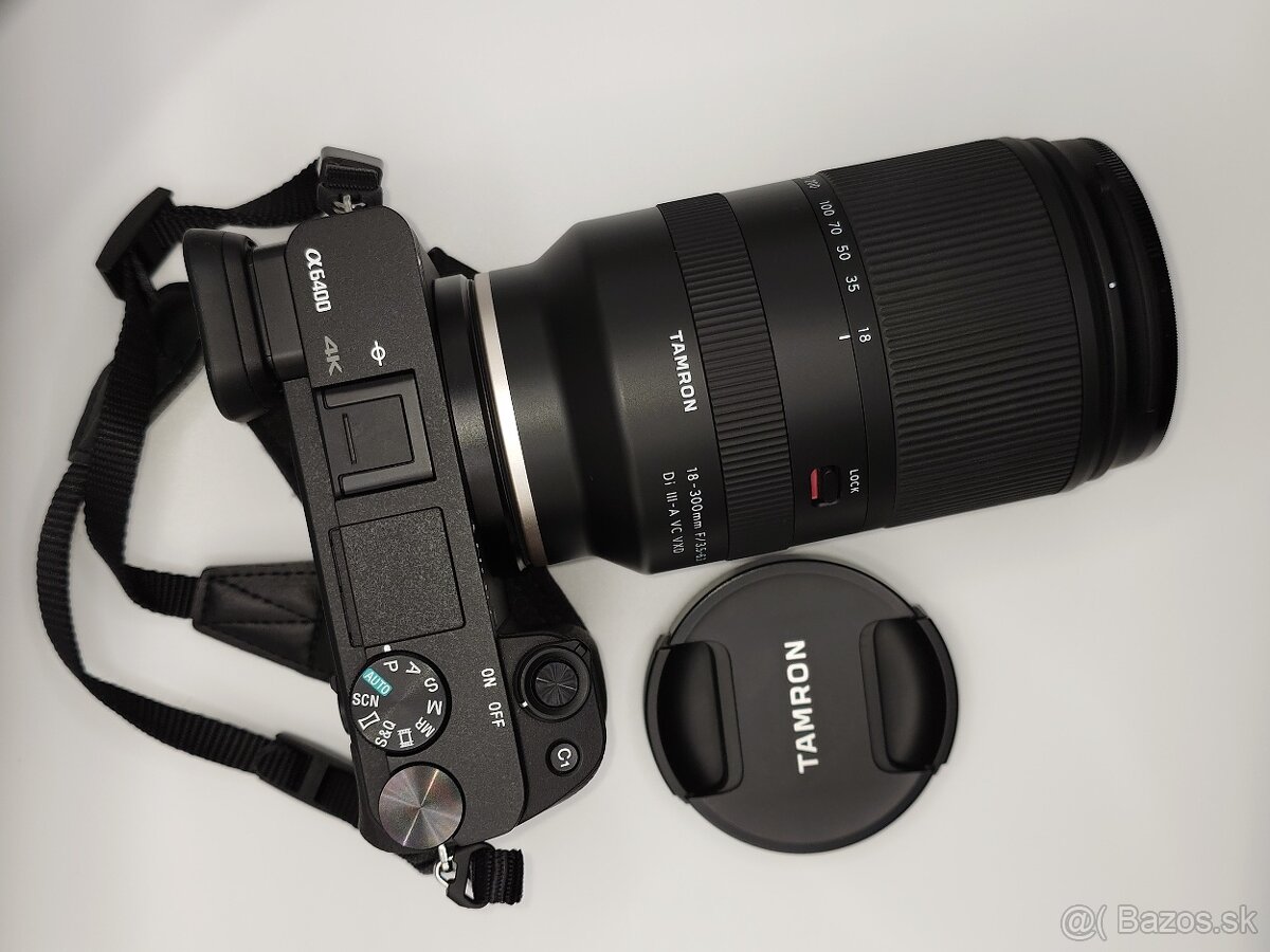 Sony A6400 + Tamron 18-300mm f3,5-6,3 Di III-A VC VXD