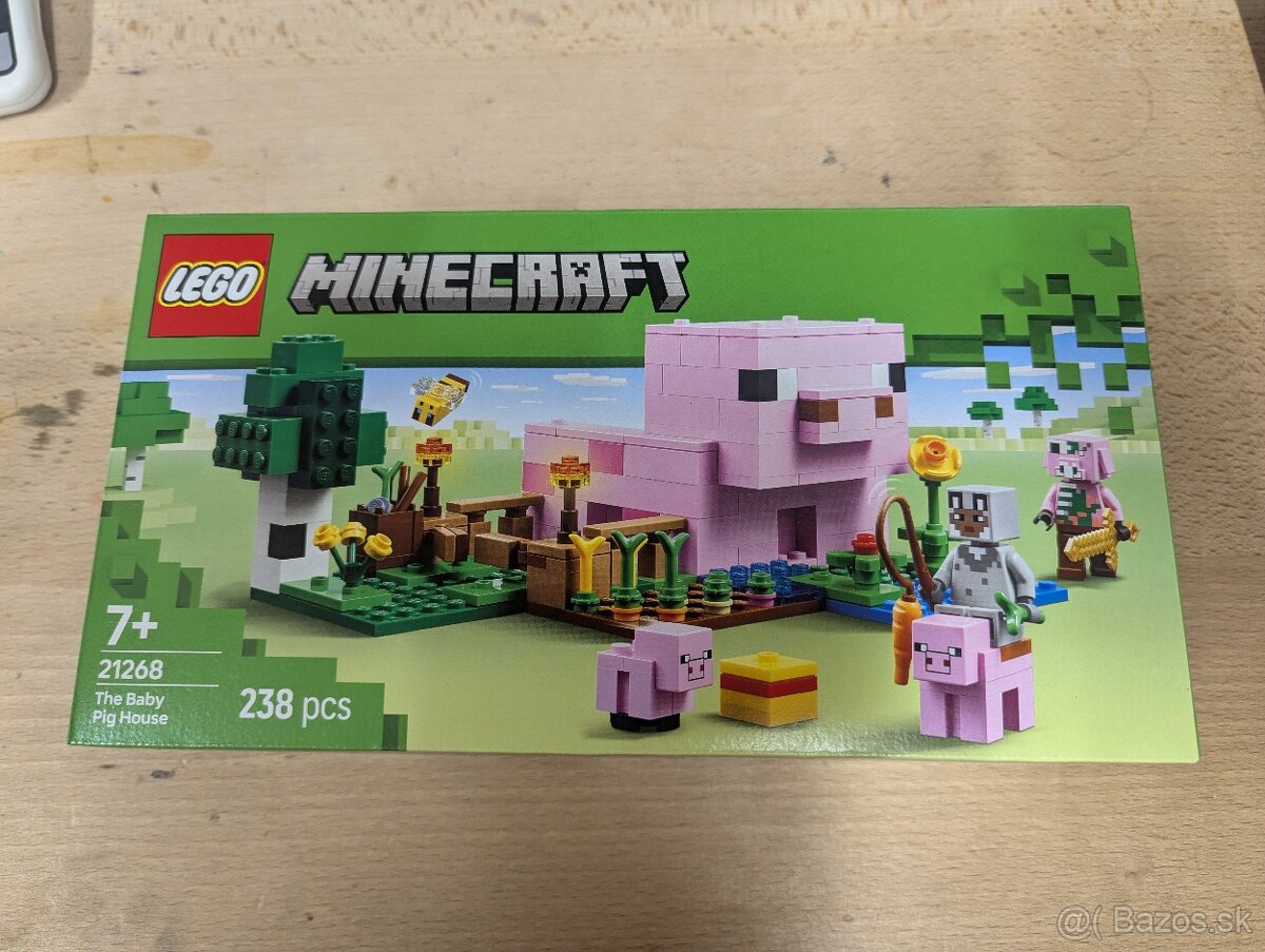LEGO Minecraft 21268 The Baby Pig House (nerozbalené)