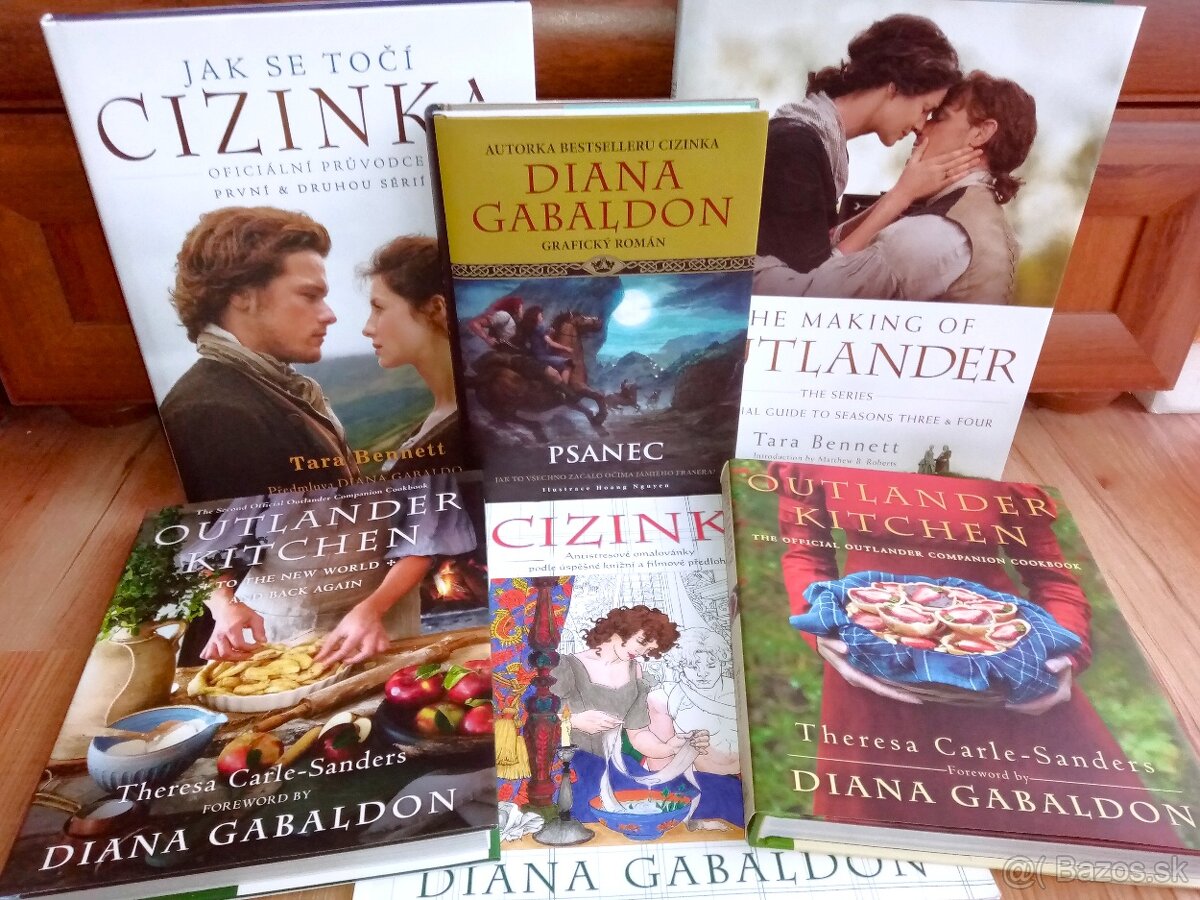 OUTLANDER-Knihy a predmety z filmu