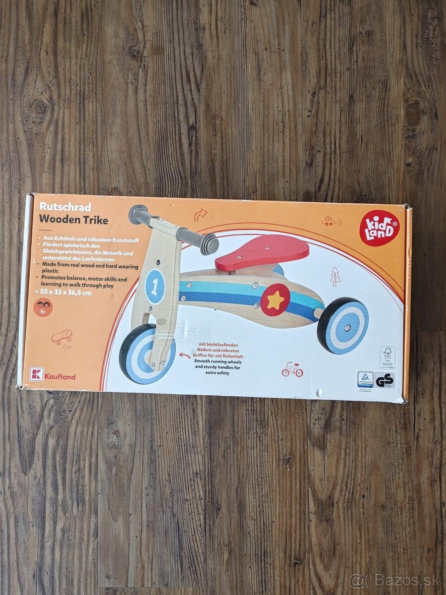 nove drevene odražadlo od 1 roka