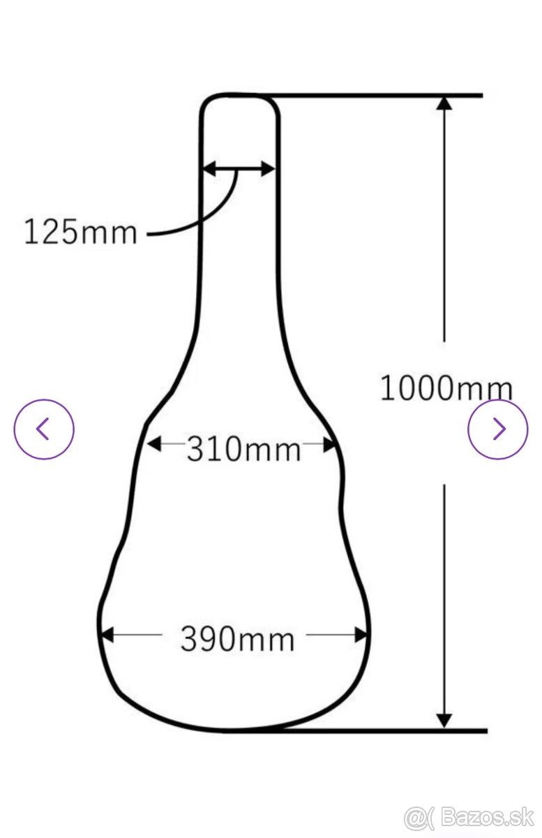 Predám Púzdro pre klasickú gitaru
