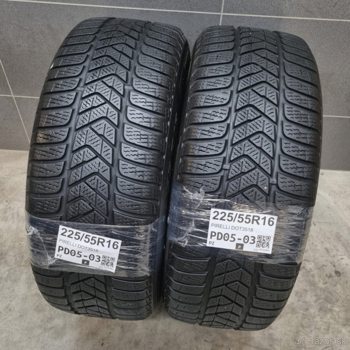 Zimné pneumatiky 225/55 R16 PIRELLI