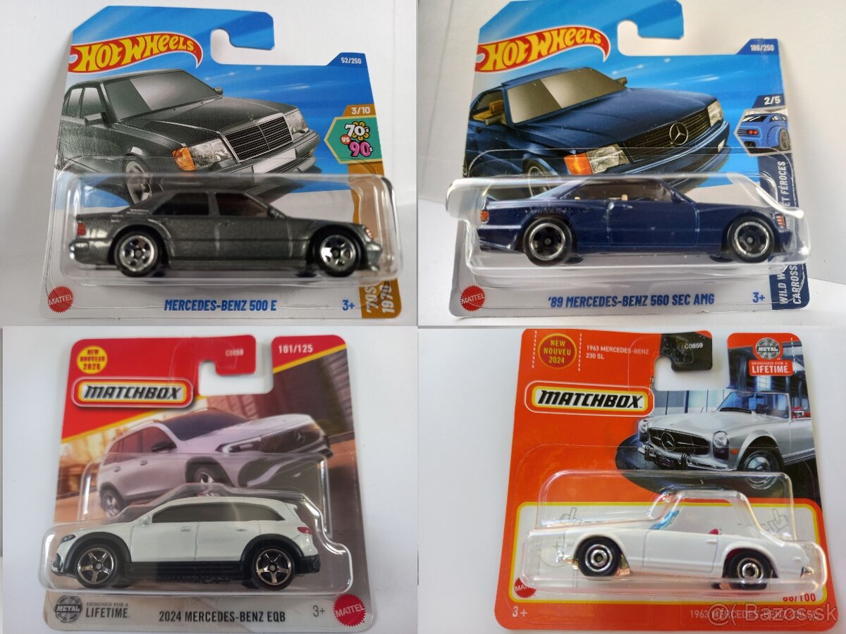 MATCHBOX - HOT WHEELS - MERCEDES