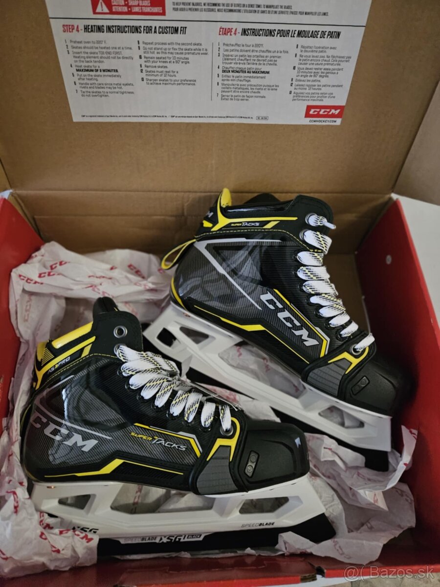 Brankárske profi korčule CCM TACKS AS3 PRO-7EE -55%