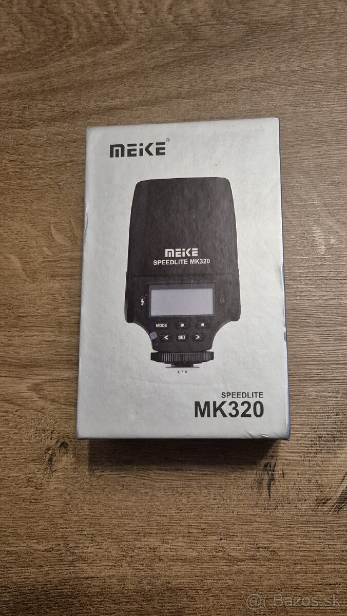 Blesk Meike MK320 Panasonic Lumix/Olympus