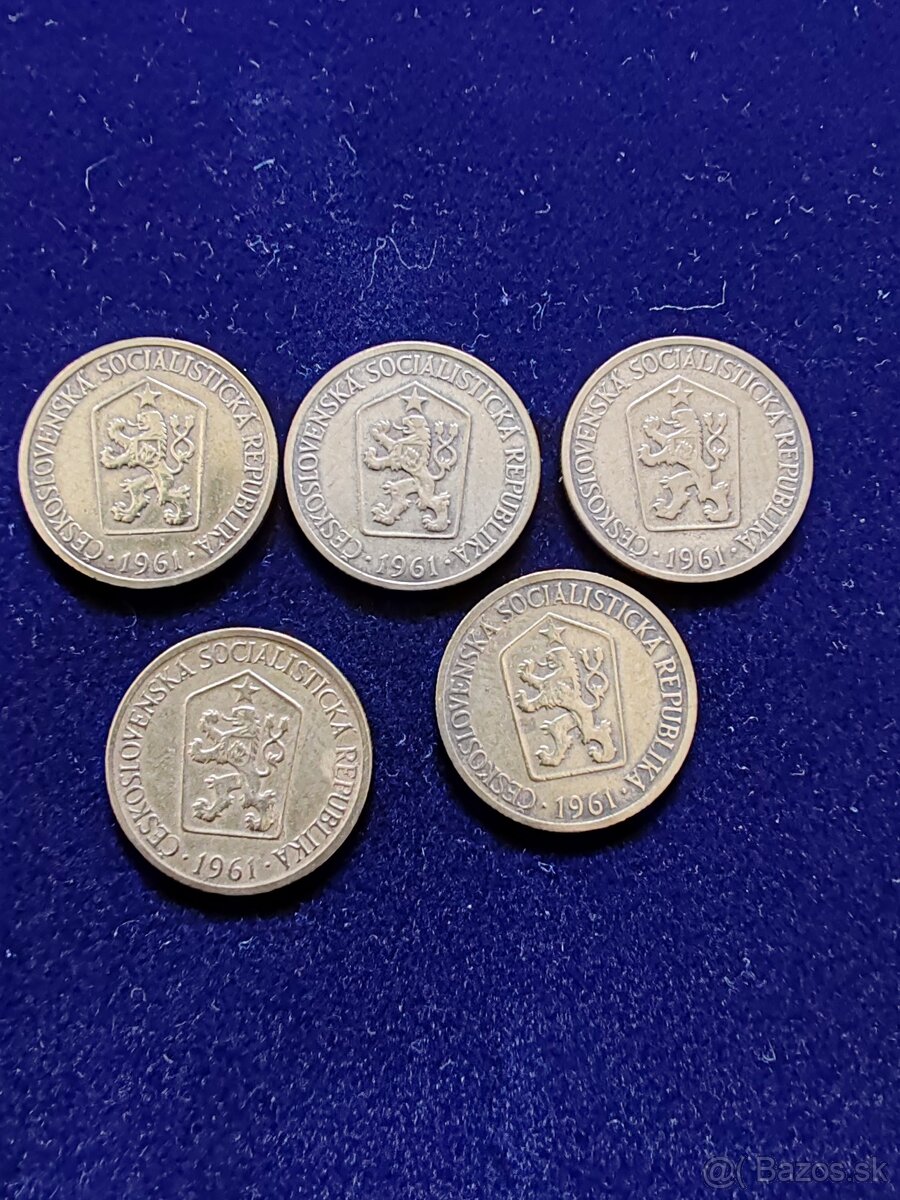 Mince čssr 1kčs 1961