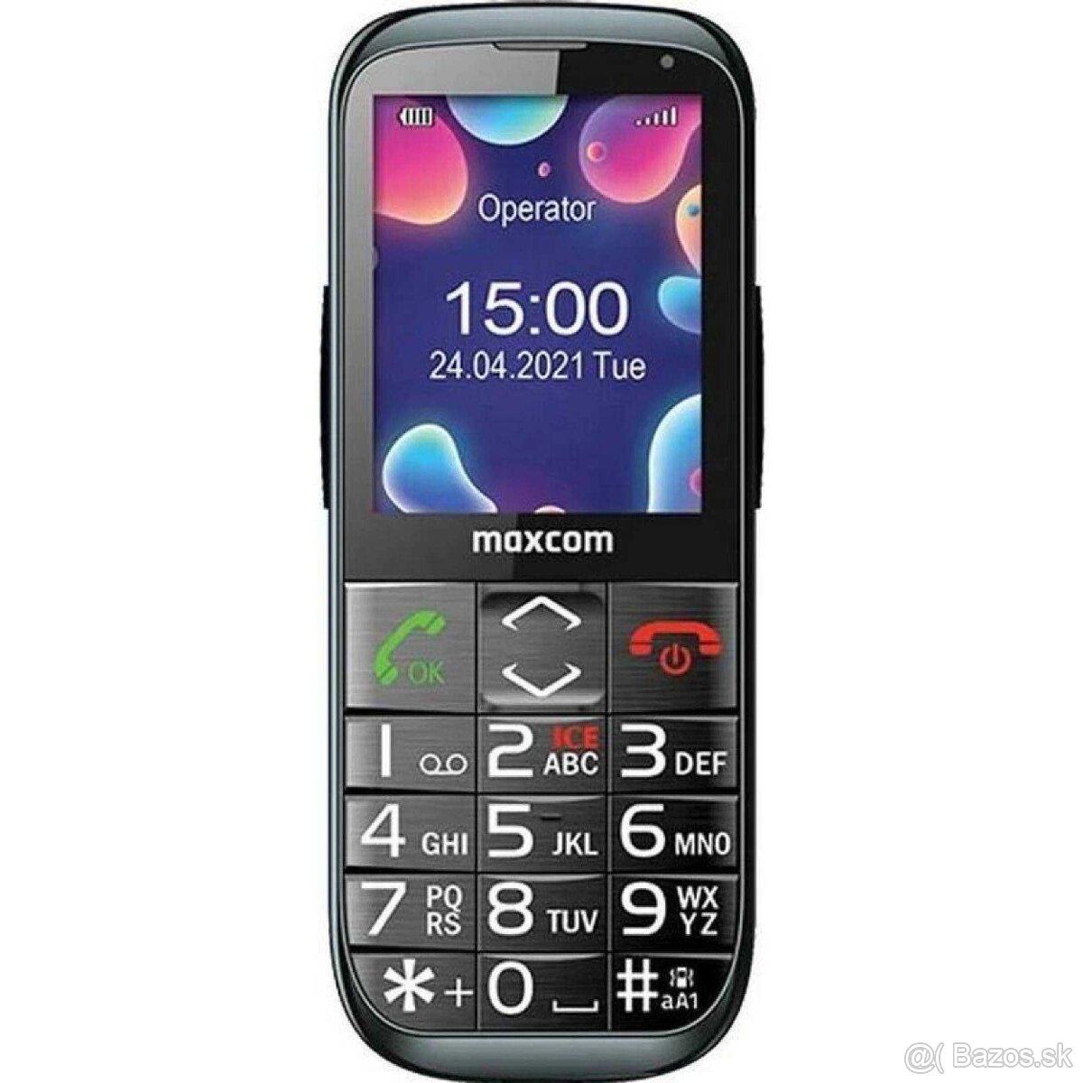 Predám výborný tlačitkový mobil MaxCom MM 724