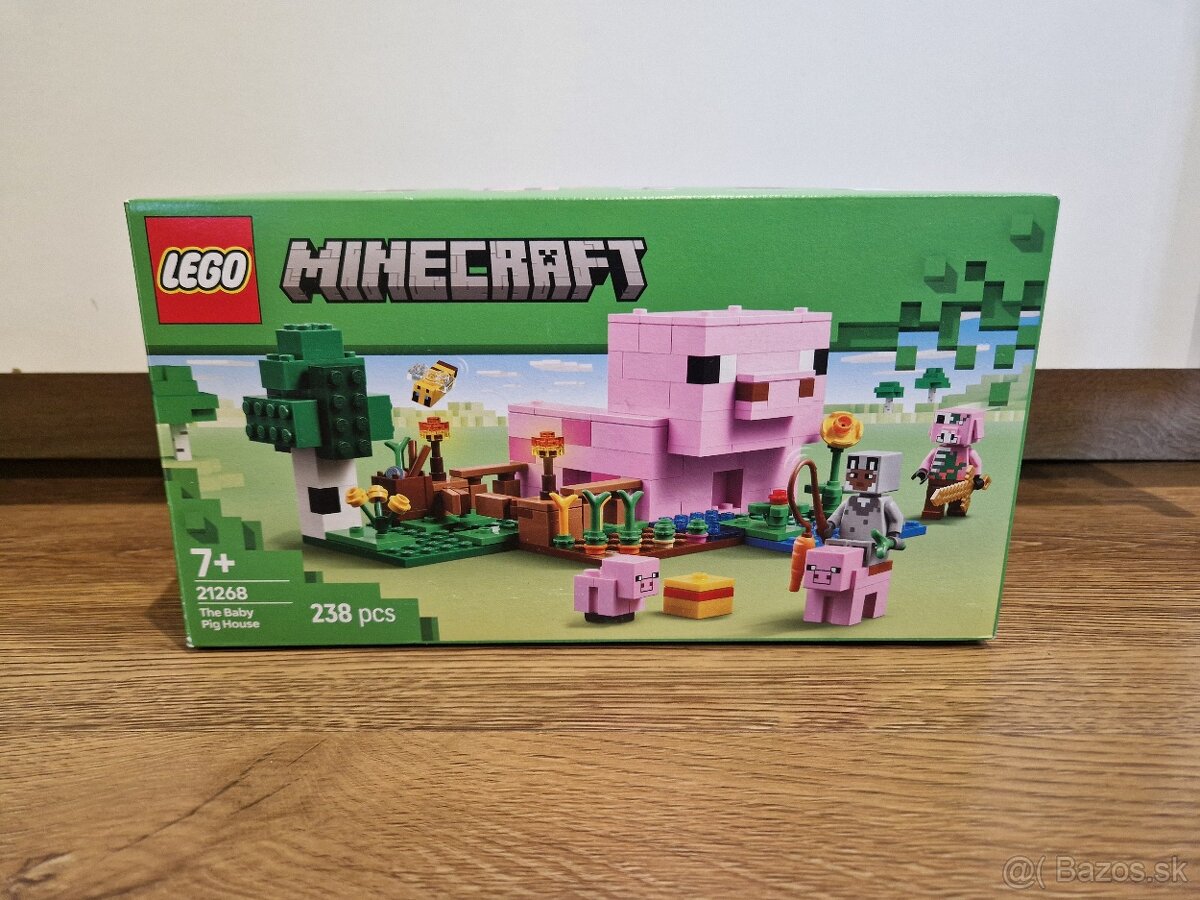 Lego 21268 Minecraft-Domček prasiatka