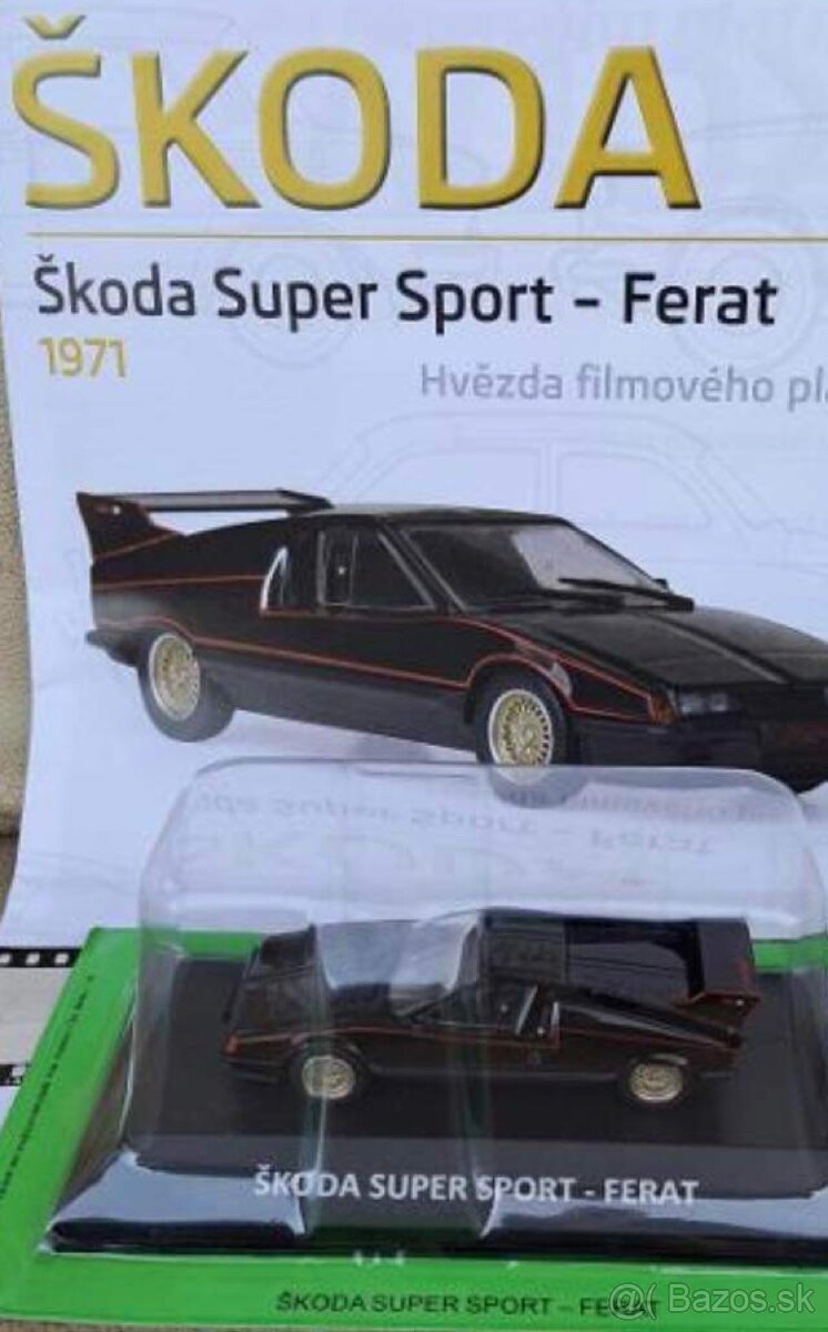 Kúpim Škoda super sport Ferat 1:43