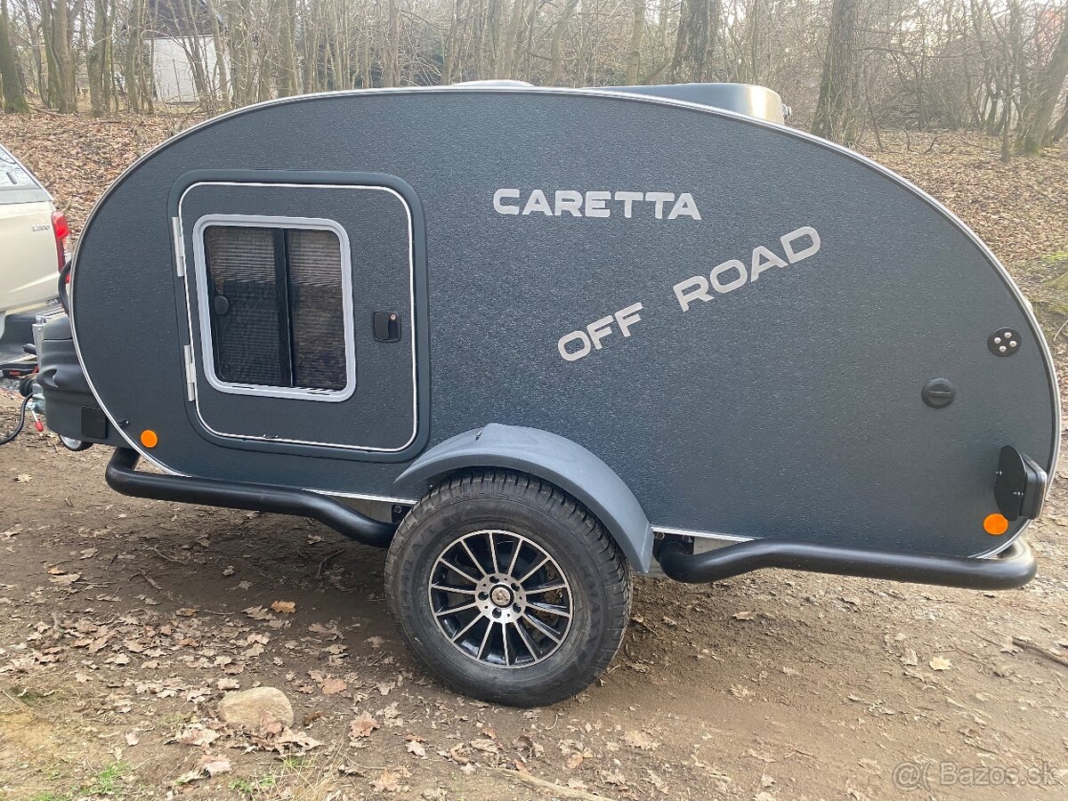 Mini karavan Caretta aj na offroad