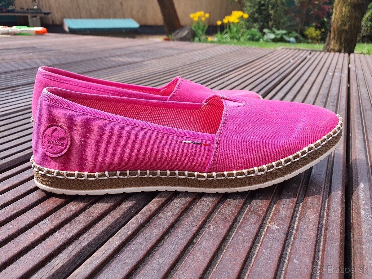 Dámske espadrilky Rieker